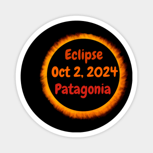 Patagonia Solar Eclipse 2024 Magnet